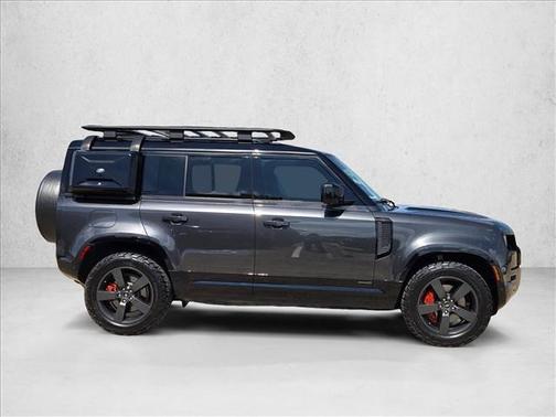 Santorini Black Metallic 2022 Land Rover Defender 110 X