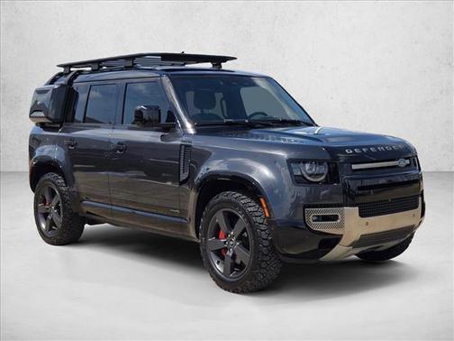 Santorini Black Metallic 2022 Land Rover Defender 110 X