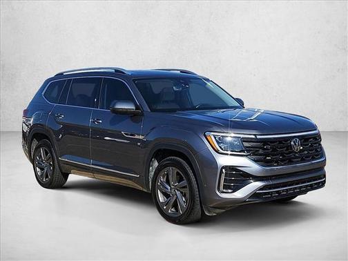 Platinum Gray Metallic 2024 Volkswagen Atlas 2.0T SEL Premium R-Line 4MOTION
