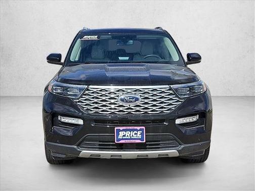 Agate Black Metallic 2024 Ford Explorer Platinum