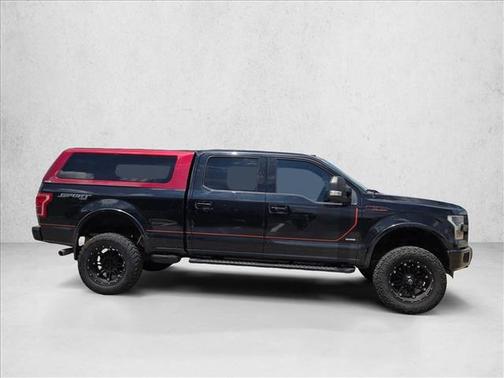 Shadow Black 2017 Ford F-150 Lariat