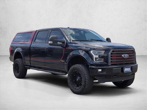 Shadow Black 2017 Ford F-150 Lariat