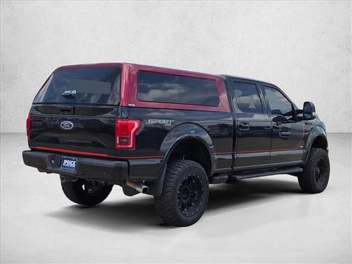 Shadow Black 2017 Ford F-150 Lariat