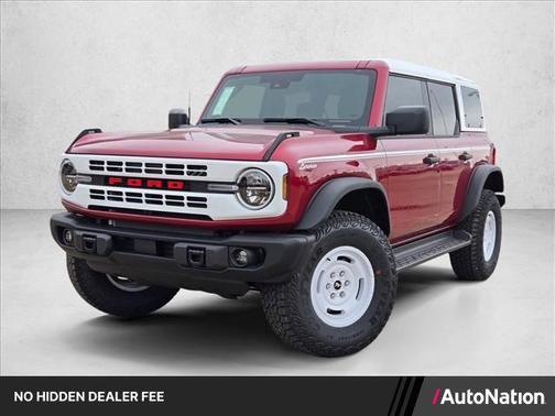 Ruby Red Metallic Tinted Clearcoat 2026 Ford Bronco Heritage Edition