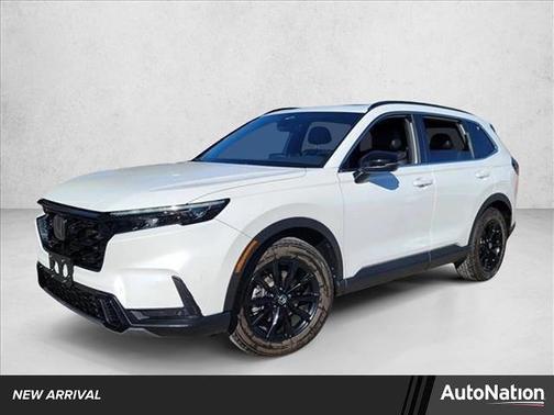 Platinum White Pearl 2024 Honda CR-V Hybrid Sport FWD