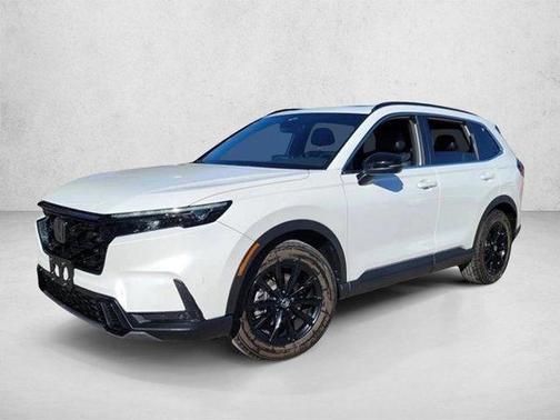 Platinum White Pearl 2024 Honda CR-V Hybrid Sport FWD