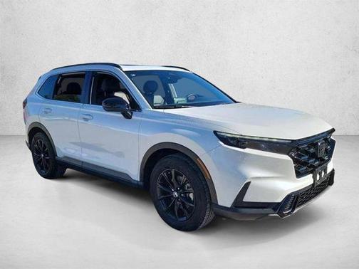 Platinum White Pearl 2024 Honda CR-V Hybrid Sport FWD