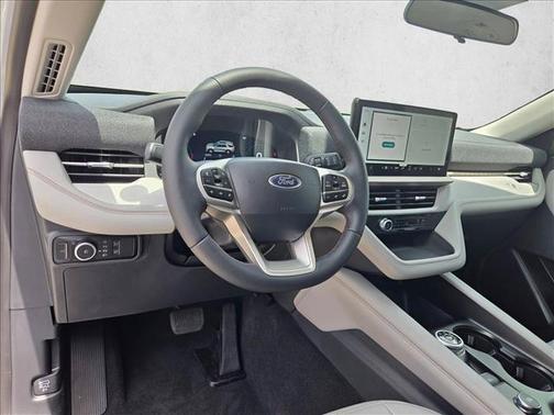 Space White Metallic 2026 Ford Explorer Active