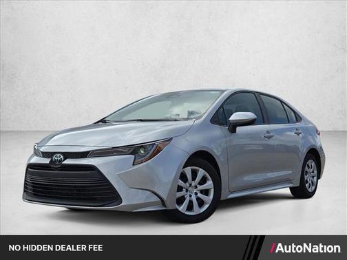 Classic Silver Metallic 2025 Toyota Corolla LE