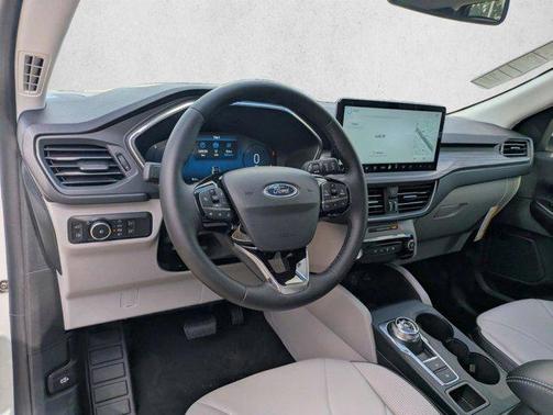 star white metallic tri-coat 2026 Ford Escape PHEV Base