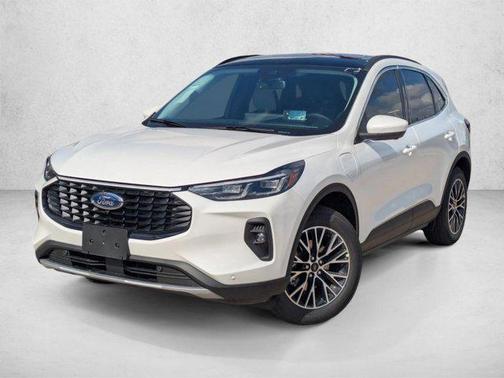 star white metallic tri-coat 2026 Ford Escape PHEV Base