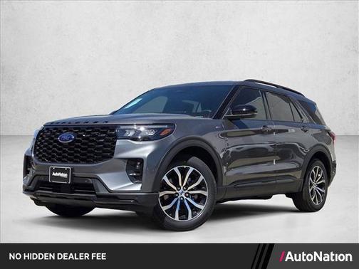 Carbonized Gray Metallic 2026 Ford Explorer ST-Line