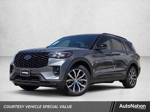 Carbonized Gray Metallic 2026 Ford Explorer ST-Line