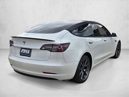 Pearl White Multi-Coat 2021 Tesla Model 3 Standard Range Plus