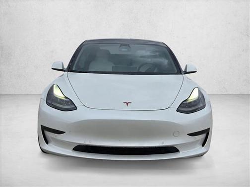 Pearl White Multi-Coat 2021 Tesla Model 3 Standard Range Plus
