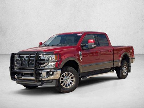 Rapid Red Metallic Tinted Clearcoat 2022 Ford F-250 Lariat