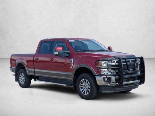 Rapid Red Metallic Tinted Clearcoat 2022 Ford F-250 Lariat