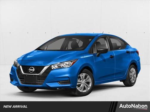 Electric Blue Metallic 2021 Nissan Versa 1.6 SV