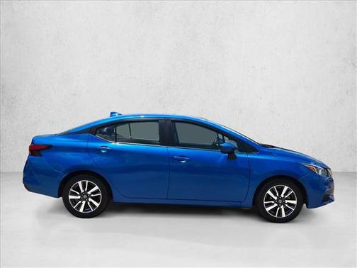 Electric Blue Metallic 2021 Nissan Versa 1.6 SV