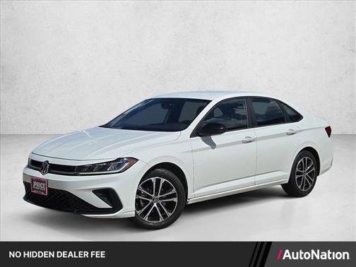 Pure White 2025 Volkswagen Jetta 1.5T Sport