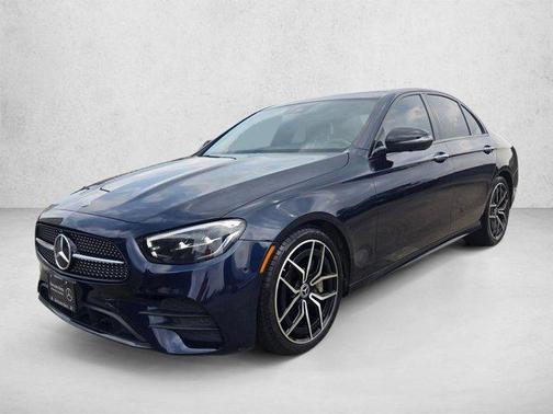 Lunar Blue Metallic 2021 Mercedes-Benz E-Class E 350