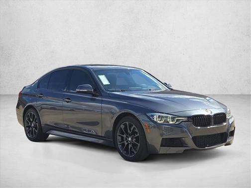 Blue 2017 BMW 340 xDrive