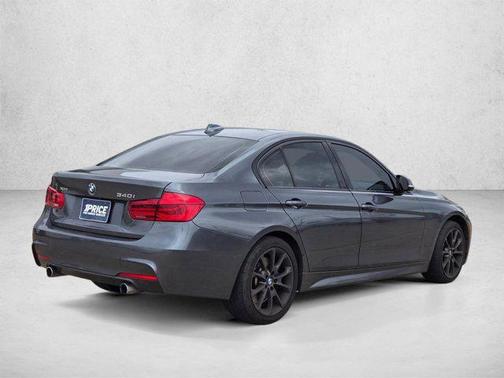 Blue 2017 BMW 340 xDrive