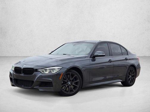 Blue 2017 BMW 340 xDrive