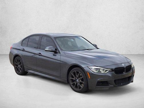 Blue 2017 BMW 340 xDrive