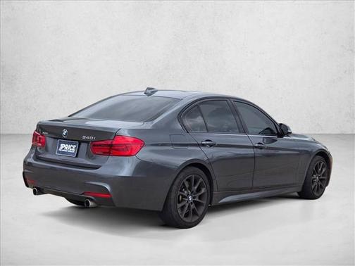 Blue 2017 BMW 340 xDrive