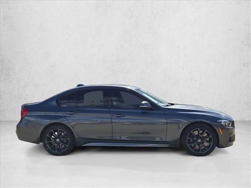 Blue 2017 BMW 340 xDrive