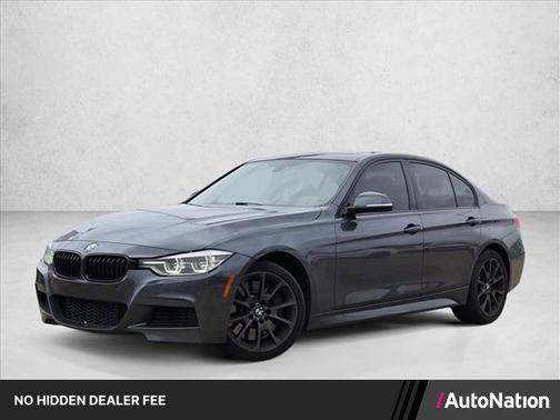 Blue 2017 BMW 340 xDrive