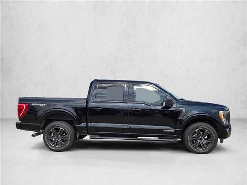 Agate Black Metallic 2021 Ford F-150 XLT