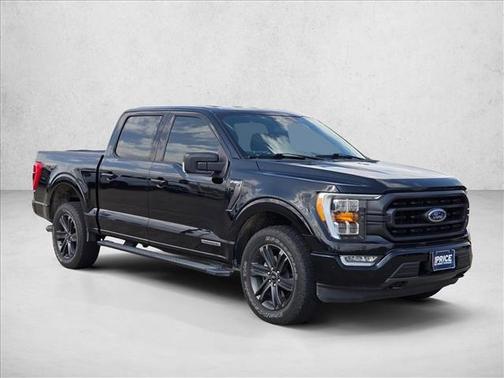 Agate Black Metallic 2021 Ford F-150 XLT