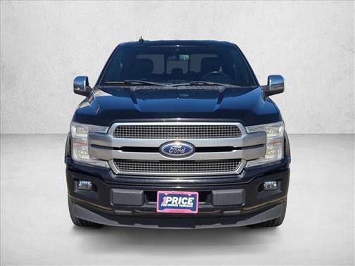 Shadow Black 2018 Ford F-150 Platinum