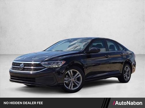 Deep Black Pearl 2024 Volkswagen Jetta 1.5T SE