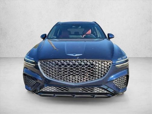 Adriatic Blue 2022 Genesis GV70 3.5T AWD Sport
