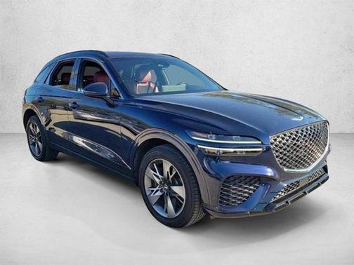 Adriatic Blue 2022 Genesis GV70 3.5T AWD Sport