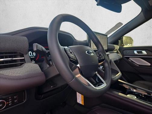 Rapid Red Metallic Tinted Clearcoat 2026 Ford Explorer Platinum