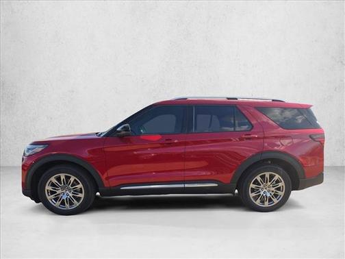 Rapid Red Metallic Tinted Clearcoat 2026 Ford Explorer Platinum