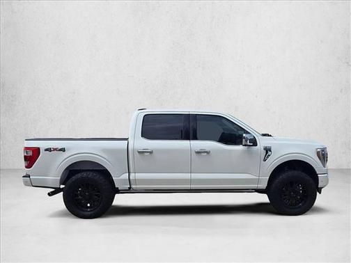 Star White Metallic Tri-Coat 2023 Ford F-150 Platinum