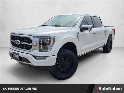 Star White Metallic Tri-Coat 2023 Ford F-150 Platinum