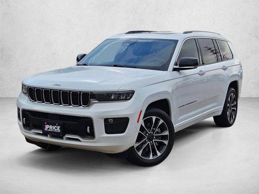 Bright White Clearcoat 2023 Jeep Grand Cherokee L Overland