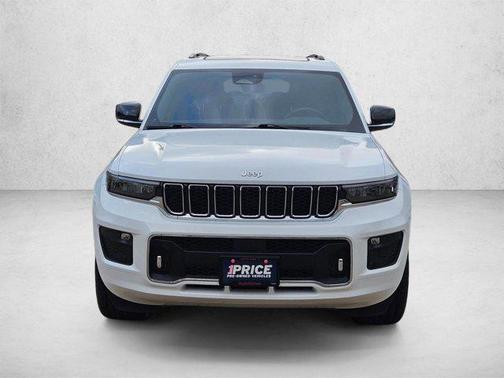 Bright White Clearcoat 2023 Jeep Grand Cherokee L Overland