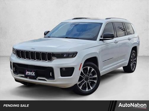 Bright White Clearcoat 2023 Jeep Grand Cherokee L Overland