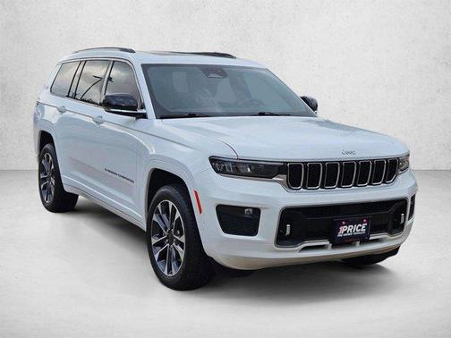 Bright White Clearcoat 2023 Jeep Grand Cherokee L Overland