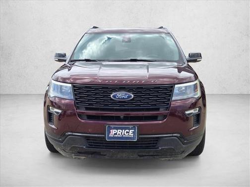 Ruby Red Metallic Tinted Clearcoat 2018 Ford Explorer Sport
