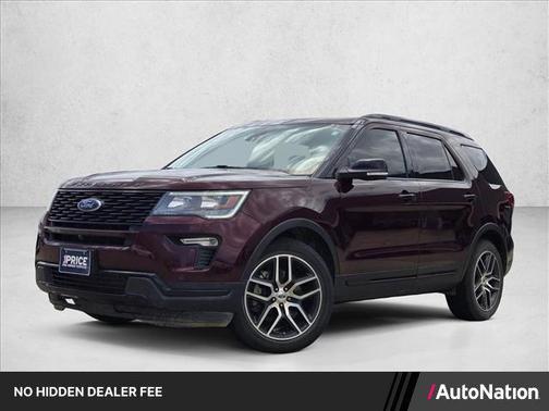 Ruby Red Metallic Tinted Clearcoat 2018 Ford Explorer Sport