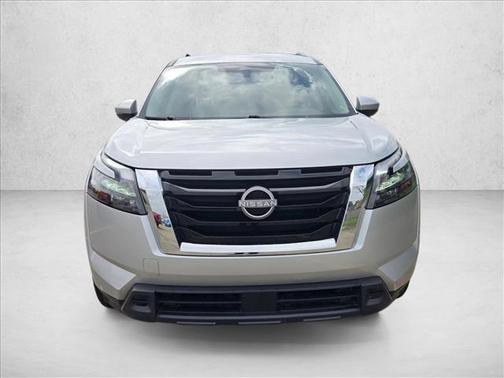 Brilliant Silver Metallic 2025 Nissan Pathfinder SV FWD