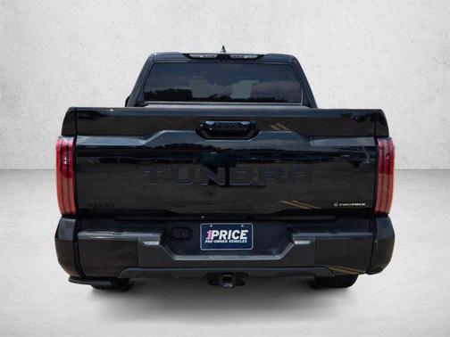 Midnight Black Metal 2025 Toyota Tundra Hybrid Platinum